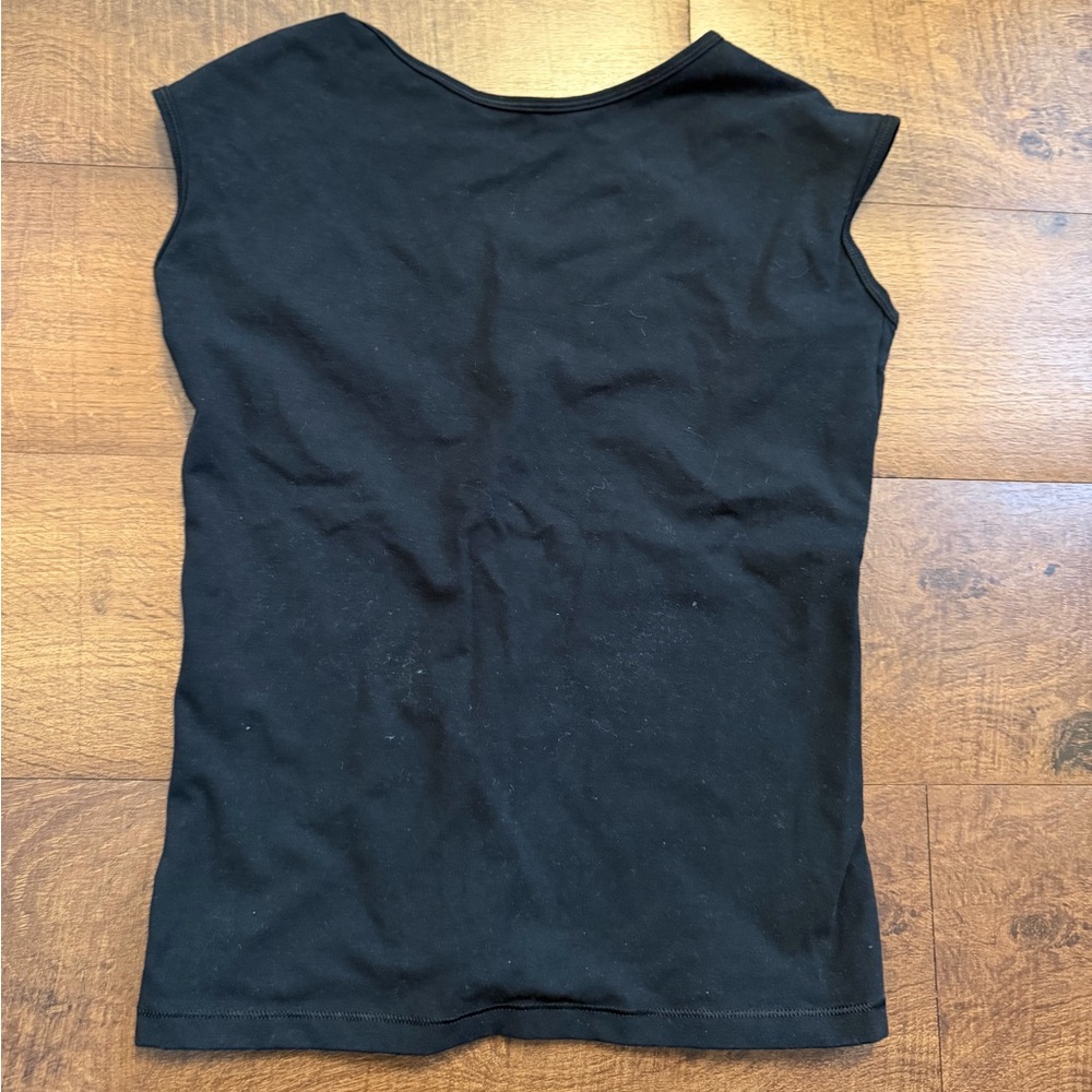 TNA Black low back Top